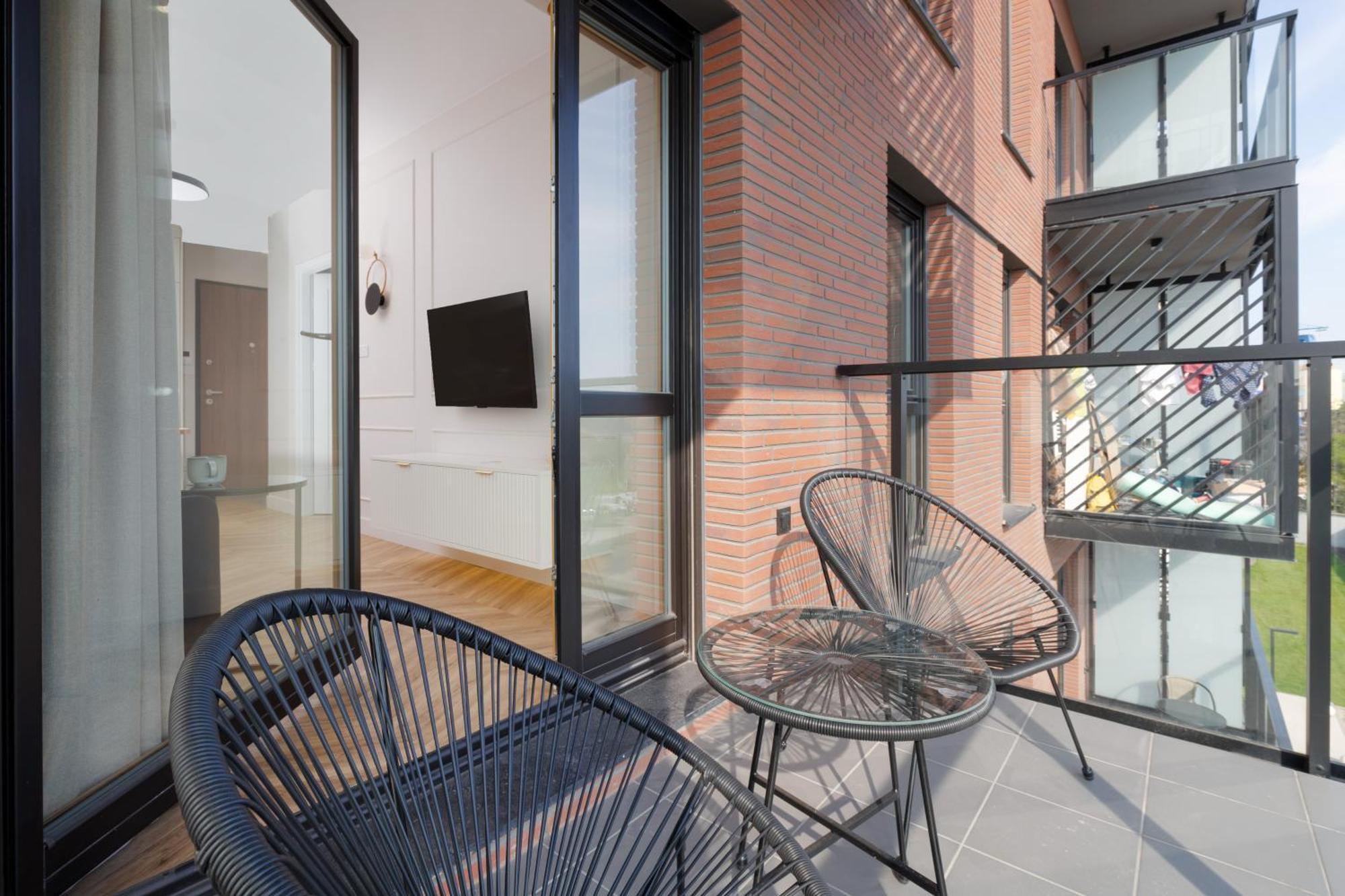 Sienna Grobla Apartment With View Of The Motlawa Terrace & Sauna, Gym By Noclegi Renters Гданьск Экстерьер фото