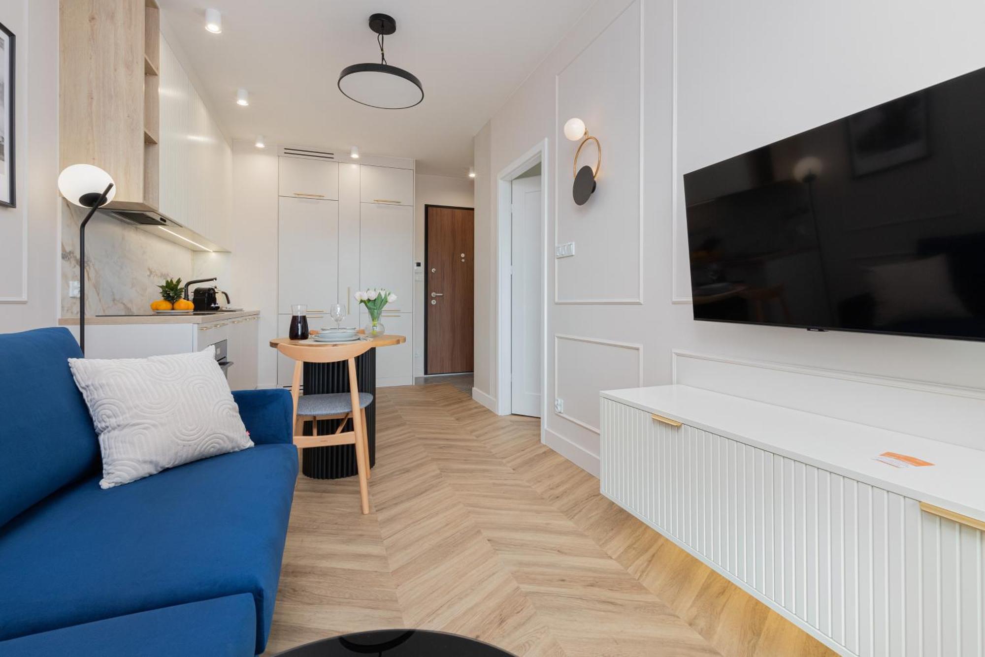 Sienna Grobla Apartment With View Of The Motlawa Terrace & Sauna, Gym By Noclegi Renters Гданьск Экстерьер фото