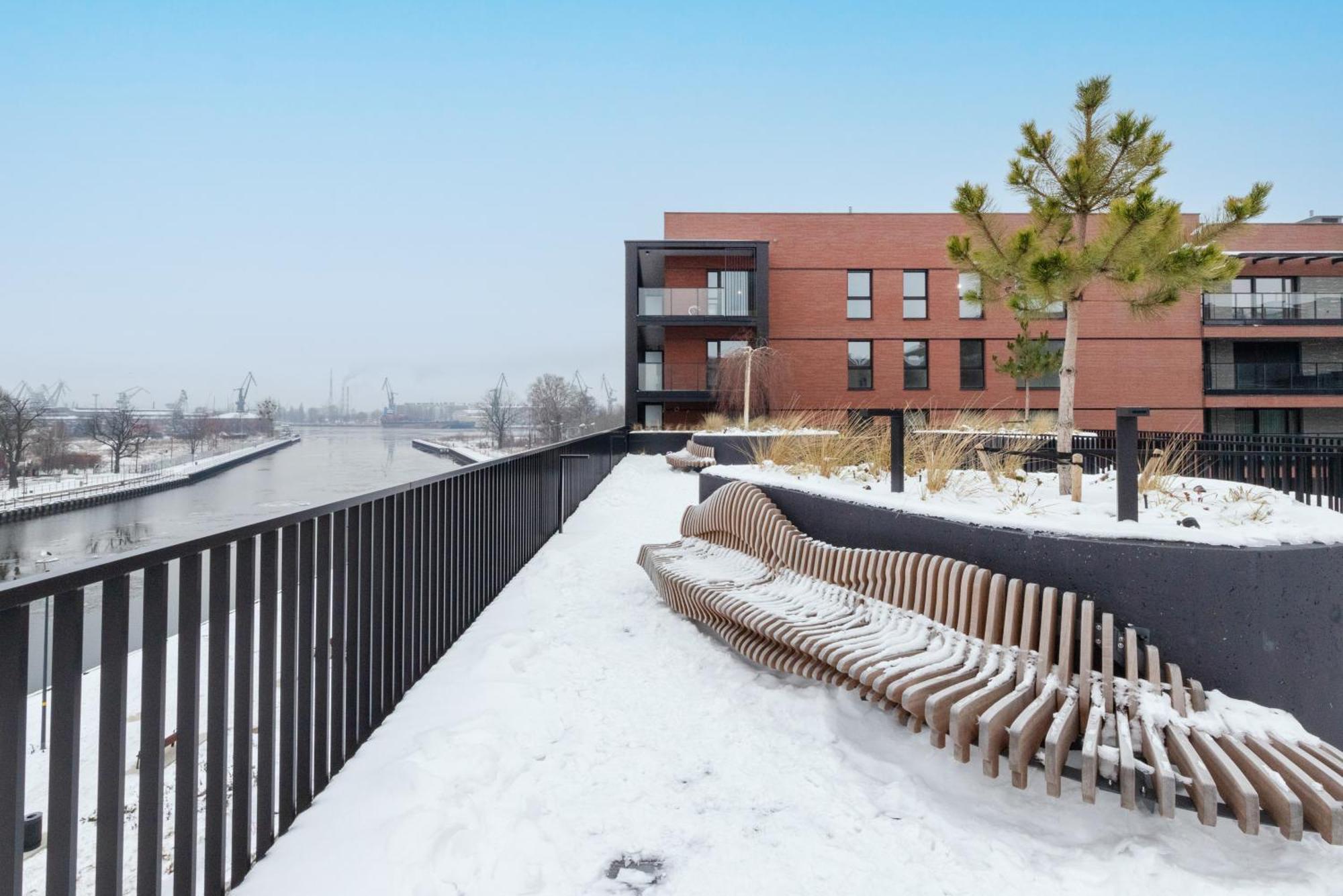 Sienna Grobla Apartment With View Of The Motlawa Terrace & Sauna, Gym By Noclegi Renters Гданьск Экстерьер фото